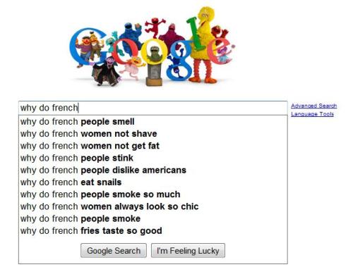 Why do French....